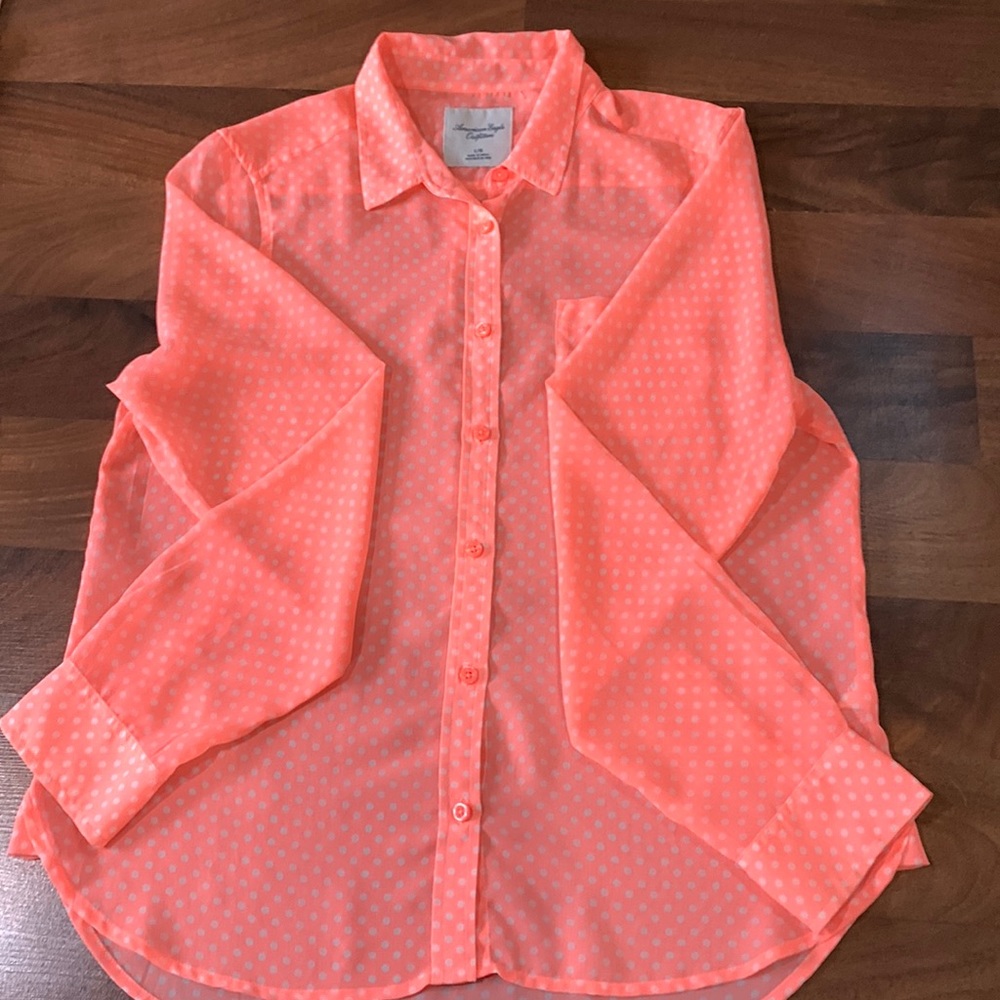 American Eagle long sleeve button up